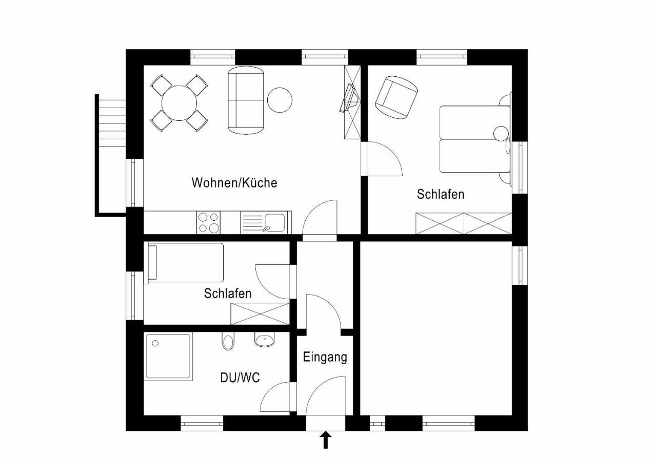 Appartamento Tal-Residenz Whg 1 Bad Salzuflen Esterno foto